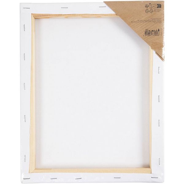 Produktbild: Creativ Company Mal-Leinwand mit Aufdruck, Rosen, T 1,6 cm, Gr&ouml;&szlig;e 24x30 cm, 360 g, 1 Stk