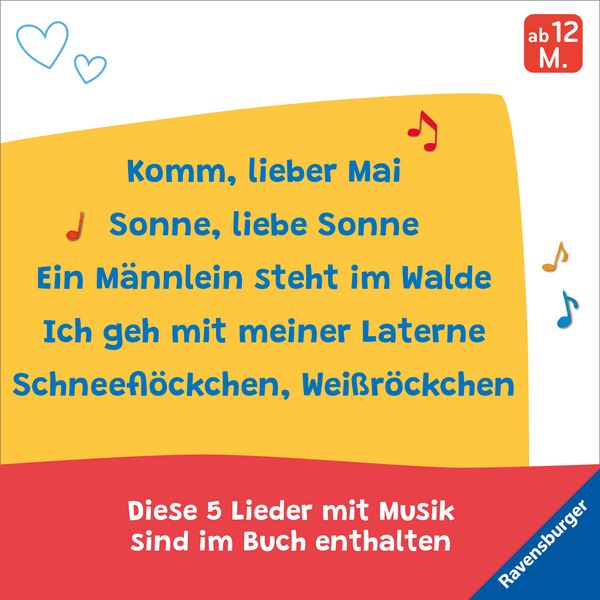 Produktbild: Ministeps: Hör rein, sing mit! Meine ersten Jahreszeiten-Lieder