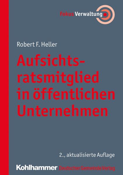 Produktbild: Aufsichtsratsmitglied in &ouml;ffentlichen Unternehmen