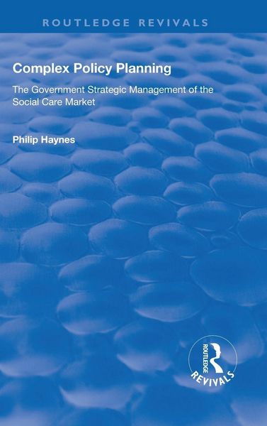 Produktbild: Complex Policy Planning