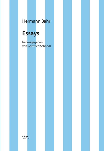 Produktbild: Hermann Bahr / Essays
