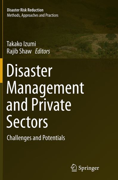 Produktbild: Disaster Management and Private Sectors