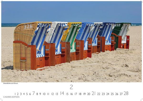 Produktbild: Nordseek&uuml;ste Kalender 2027 &ndash; Wandkalender | Fotokalender Deutschland 35x24cm | in 12 eindrucksvollen Bildern &ndash; Natur, Gezeiten, Strand und weite Horizonte