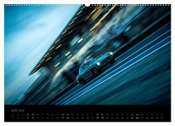 Produktbild: Mercedes Benz 300SL - Racing (Wandkalender 2026 DIN A2 quer), CALVENDO Monatskalender