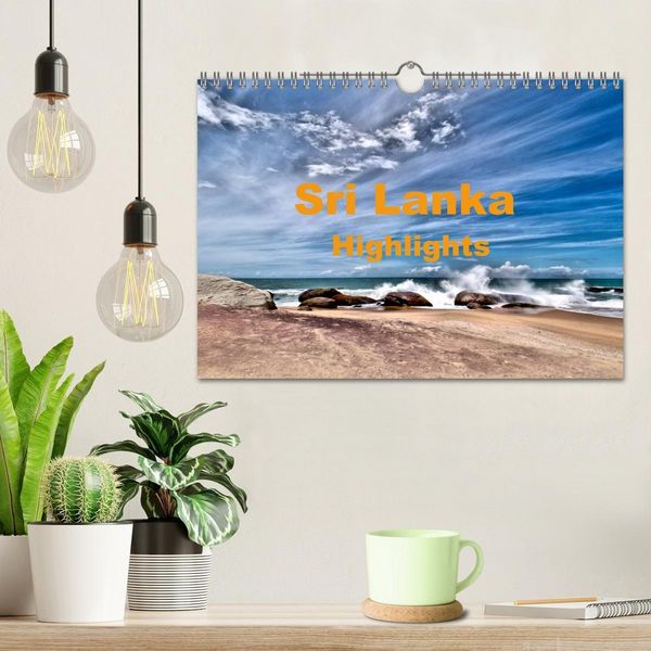 Produktbild: Sri Lanka - Highlights (Wandkalender 2027 DIN A4 quer), CALVENDO Monatskalender