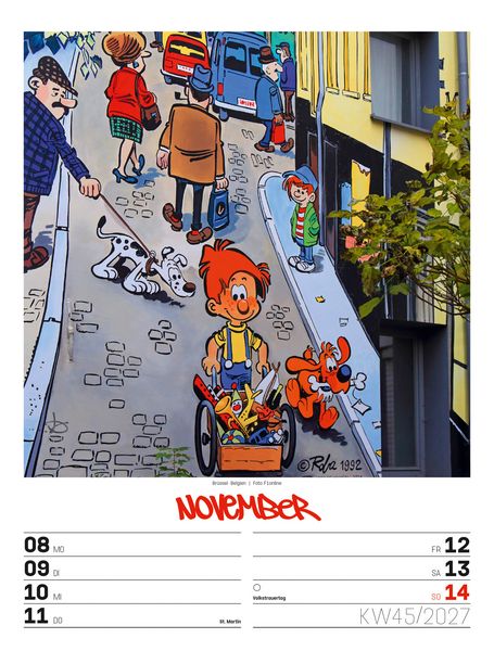 Produktbild: Street Art Wochenplaner Kalender 2027