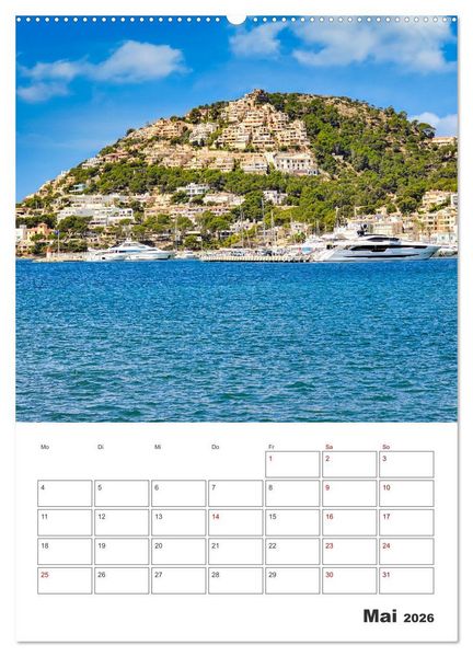 Produktbild: Mallorca - Traumhafte Insel auf der Sonnenseite (hochwertiger Premium Wandkalender 2026 DIN A2 hoch), Kunstdruck in Hochglanz