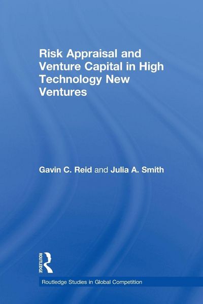 Produktbild: Risk Appraisal and Venture Capital in High Technology New Ventures