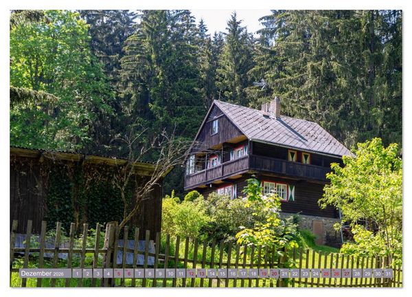 Produktbild: Zauber des B&ouml;hmerwalds. Stille Sch&ouml;nheit im Westen Tschechiens (Wandkalender 2026 DIN A4 quer), CALVENDO Monatskalender