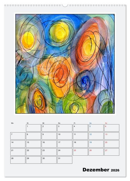 Produktbild: New Art Deco (hochwertiger Premium Wandkalender 2026 DIN A2 hoch), Kunstdruck in Hochglanz