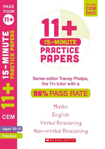 Produktbild: 11+ 15-Minute Practice Papers for the CEM Test Ages 10-11