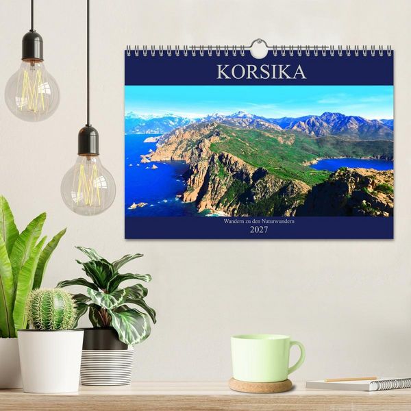 Produktbild: Korsika - Wandern zu den Naturwundern (Wandkalender 2027 DIN A4 quer), CALVENDO Monatskalender