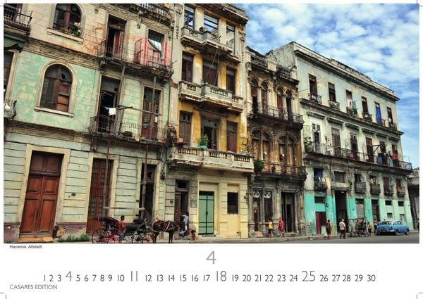 Produktbild: Cuba Kalender 2027 &ndash; Wandkalender | Fotokalender Karibik 35x50cm &ndash; Farbenfroher mit beeindruckenden Kuba-Motiven, perfekte Deko & Geschenkidee