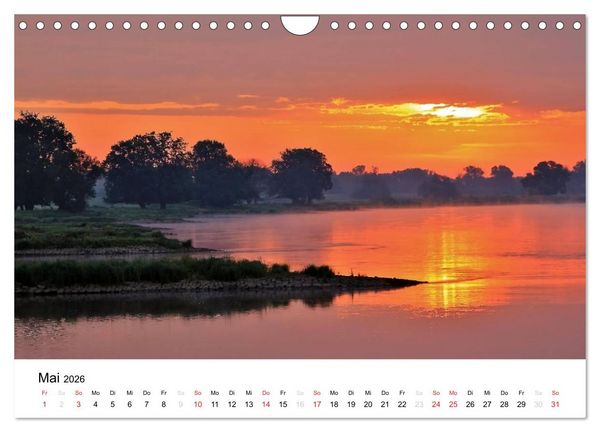 Produktbild: Morgenstimmungen 2026 (Wandkalender 2026 DIN A4 quer), CALVENDO Monatskalender