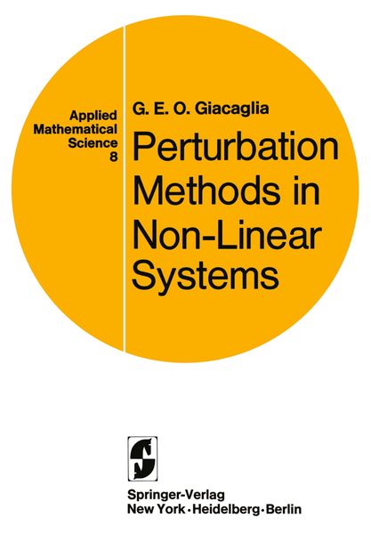 Produktbild: Perturbation Methods in Non-Linear Systems