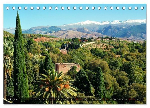 Produktbild: Gebirge weltweit (Tischkalender 2026 DIN A5 quer), CALVENDO Monatskalender