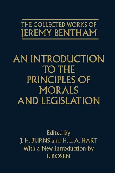 Produktbild: An Introduction to the Principles of Morals and Legislation