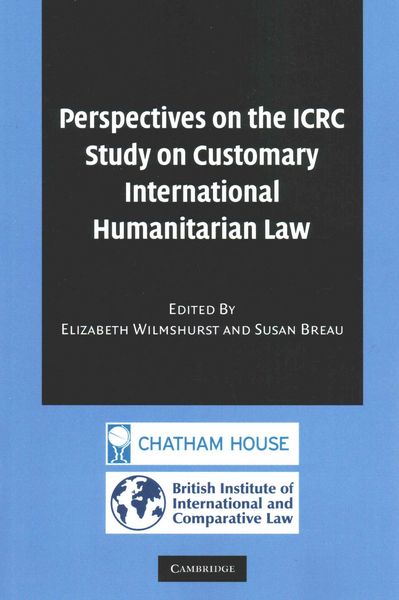 Produktbild: Perspectives on the Icrc Study on Customary International Humanitarian Law