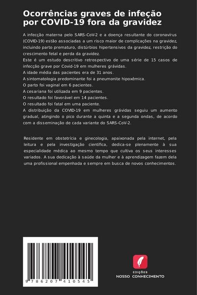 Produktbild: Ocorr&ecirc;ncias graves de infe&ccedil;&atilde;o por COVID-19 fora da gravidez