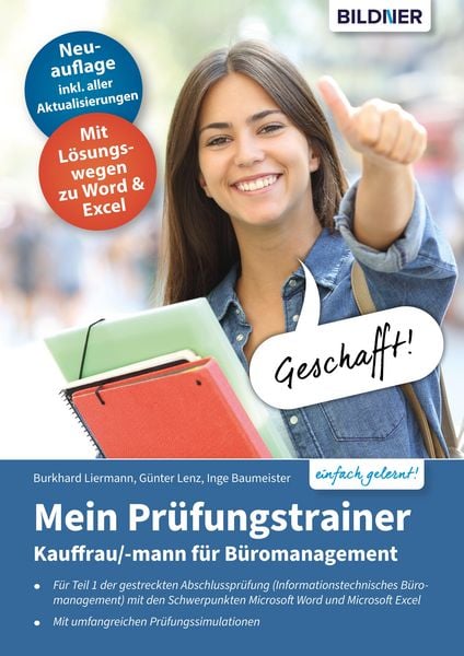 Produktbild: Mein Pr&uuml;fungstrainer Kauffrau / Kaufmann f&uuml;r B&uuml;romanagement Teil 1 der gestreckten Abschlusspr&uuml;fung