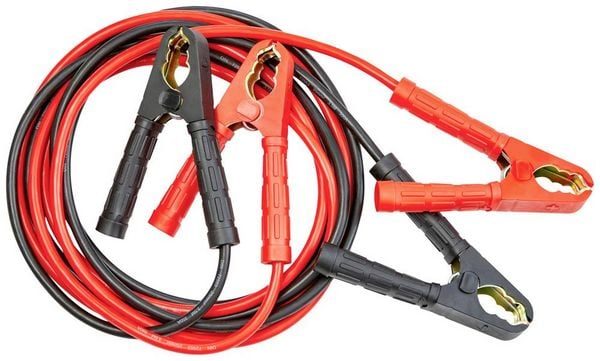 Produktbild: Osram Automotive BATTERYstart STARTER CABLE 300A Starthilfekabel 16 mm&sup2; Aluminium (kupferbeschichtet) 3 m mit Kunststoffzangen