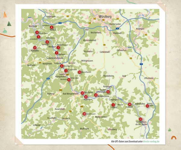 Produktbild: Taubertal. Wandern f&uuml;r die Seele