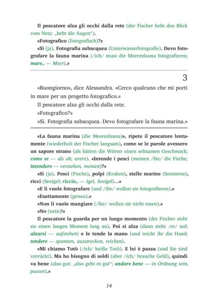 Produktbild: Italienisch lernen mit lustigen Kurzgeschichten (A2) - Fotografia subacquea (+ Audio-CD)