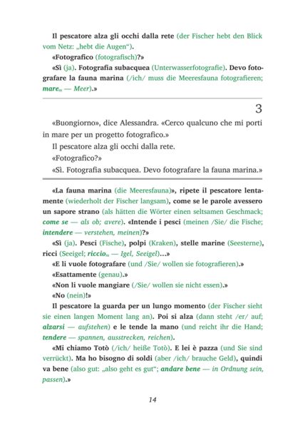 Produktbild: Italienisch lernen mit lustigen Kurzgeschichten (A2) - Fotografia subacquea (+ Audio-Online)
