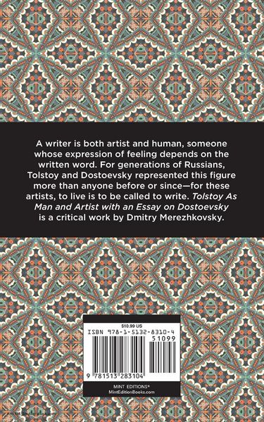 Produktbild: Tolstoy As Man and Artist with an Essay on Dostoyevsky