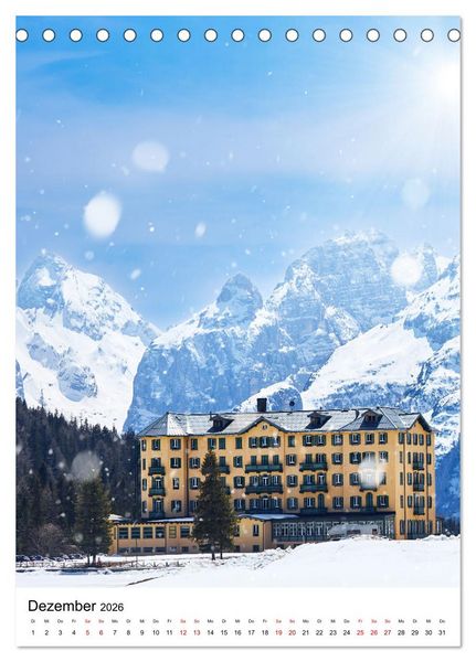 Produktbild: S&uuml;d-Tirol in stimmungsvollen Bildern (Tischkalender 2026 DIN A5 hoch), CALVENDO Monatskalender