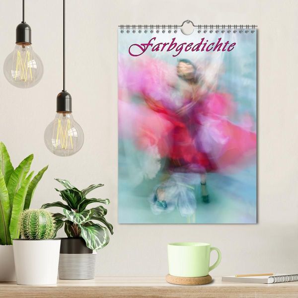 Produktbild: Farbgedichte (Wandkalender 2027 DIN A4 hoch), CALVENDO Monatskalender