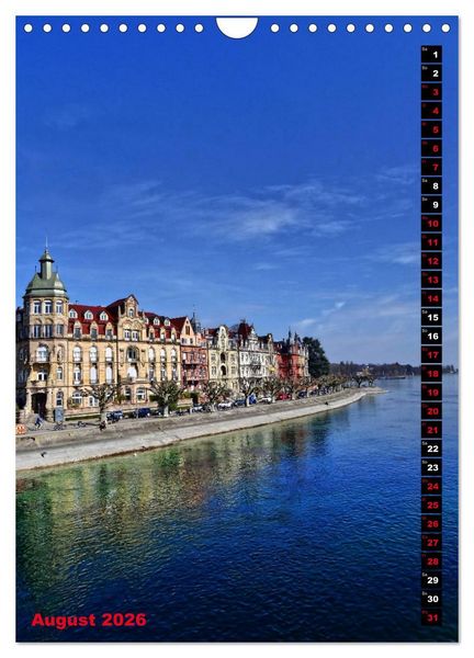 Produktbild: Unterwegs in Konstanz (Wandkalender 2026 DIN A4 hoch), CALVENDO Monatskalender