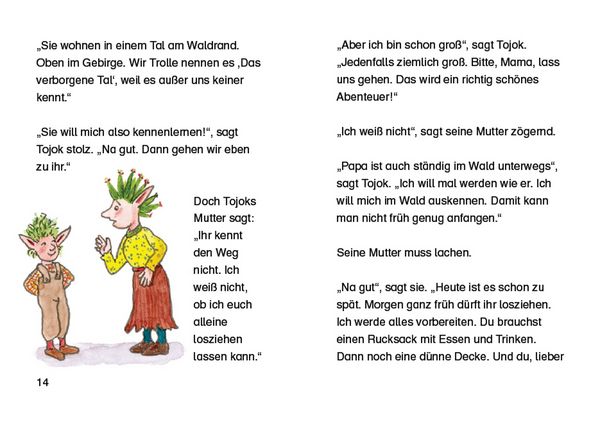 Produktbild: Der kleine Troll Tojok. Besuch im verborgenen Tal
