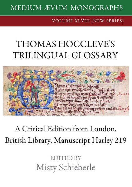 Produktbild: Thomas Hoccleve's Trilingual Glossary