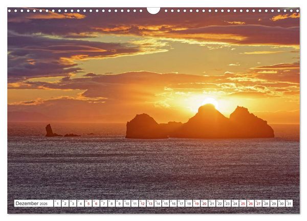 Produktbild: Die Farben Islands (Wandkalender 2026 DIN A3 quer), CALVENDO Monatskalender