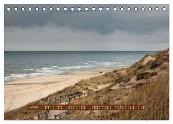 Produktbild: Ein Tag am Meer - Impressionen von der Insel Sylt (Tischkalender 2026 DIN A5 quer), CALVENDO Monatskalender