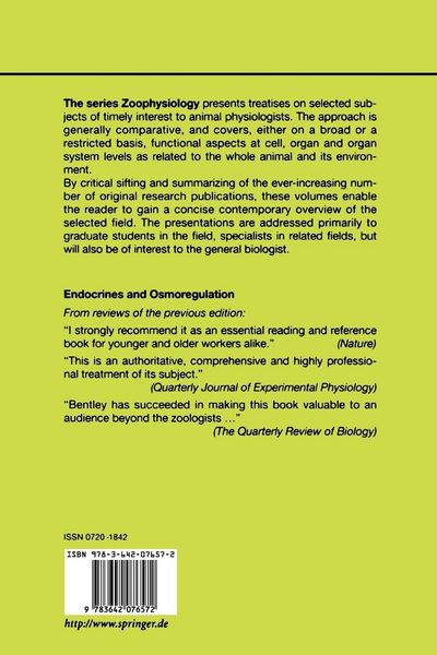 Produktbild: Endocrines and Osmoregulation