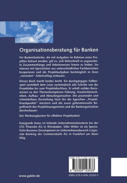 Produktbild: Organisationsberatung f&uuml;r Banken
