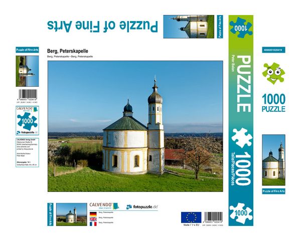 Produktbild: CALVENDO Puzzle Berg, Peterskapelle | 1000 Teile Lege-Gr&ouml;&szlig;e 64x48cm Foto-Puzzle f&uuml;r gl&uuml;ckliche Stunden