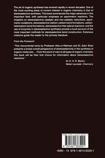 Produktbild: Stereoselective Synthesis in Organic Chemistry