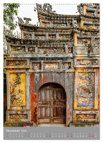 Produktbild: Vietnam Alltag, Farben, Geschichte (Wandkalender 2026 DIN A2 hoch), CALVENDO Monatskalender