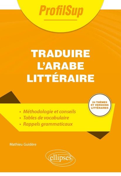 Produktbild: Traduire l'arabe litt&eacute;raire