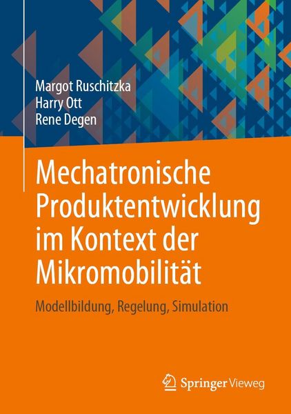 Produktbild: Mechatronische Produktentwicklung im Kontext der Mikromobilit&auml;t