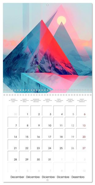 Produktbild: Minimalist Travel (Wall Calendar 2026 12 &times; 12 Inch) CALVENDO 12 Month Wall Calendar