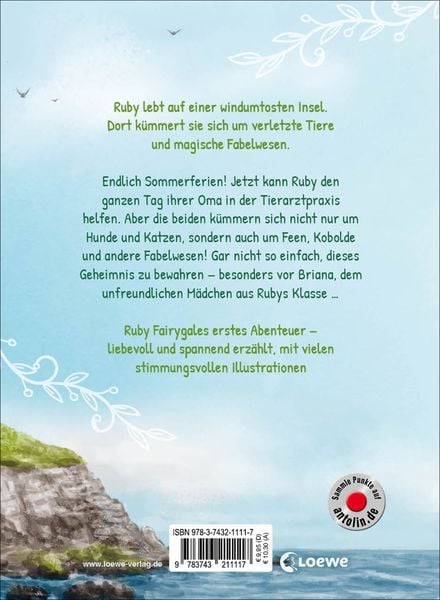 Produktbild: Ruby Fairygale und die Insel der Magie (Erstlese-Reihe, Band 1)