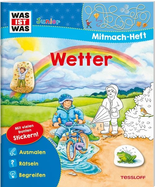 Produktbild: WAS IST WAS Junior Mitmach-Heft Wetter