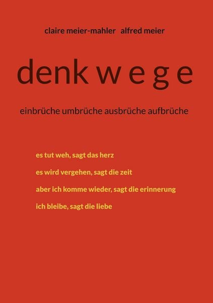 Produktbild: Denkwege