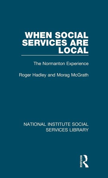 Produktbild: When Social Services are Local