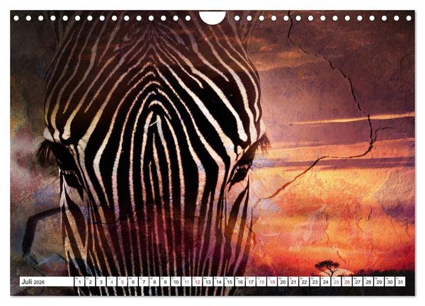 Produktbild: Emotionale Momente: African Dreams (Wandkalender 2026 DIN A4 quer), CALVENDO Monatskalender
