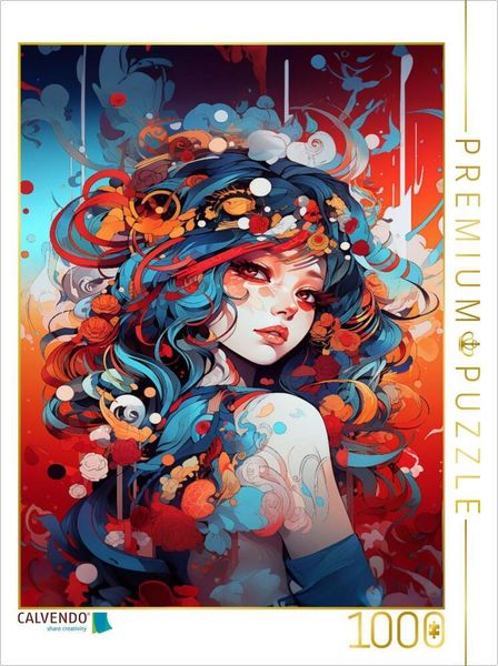 Produktbild: CALVENDO Puzzle Hikari | 1000 Teile Lege-Gr&ouml;&szlig;e 64x48cm Foto-Puzzle f&uuml;r gl&uuml;ckliche Stunden